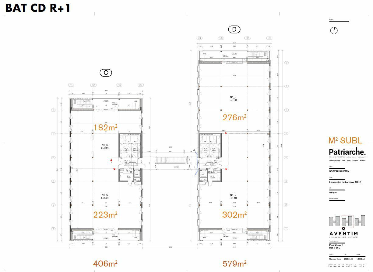 Bureau Mérignac 2955m² Location bureau Mérignac Gironde OLBUR2318569 4